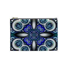 Fractal Cathedral Pattern Mosaic Cosmetic Bag (Medium) 