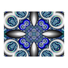 Fractal Cathedral Pattern Mosaic Double Sided Flano Blanket (Mini) 