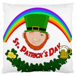 St. Patrick Large Cushion Case (Two Sides) Front