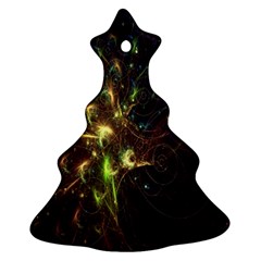 Fractal Flame Light Energy Ornament (christmas Tree) 