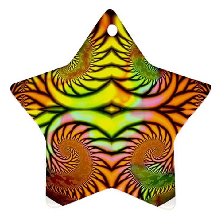 Fractals Ball About Abstract Ornament (Star)