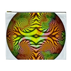 Fractals Ball About Abstract Cosmetic Bag (xl) by Nexatart