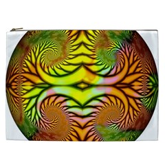 Fractals Ball About Abstract Cosmetic Bag (xxl)  by Nexatart