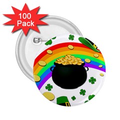 Good Luck 2 25  Buttons (100 Pack)  by Valentinaart