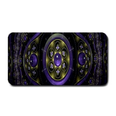 Fractal Sparkling Purple Abstract Medium Bar Mats by Nexatart