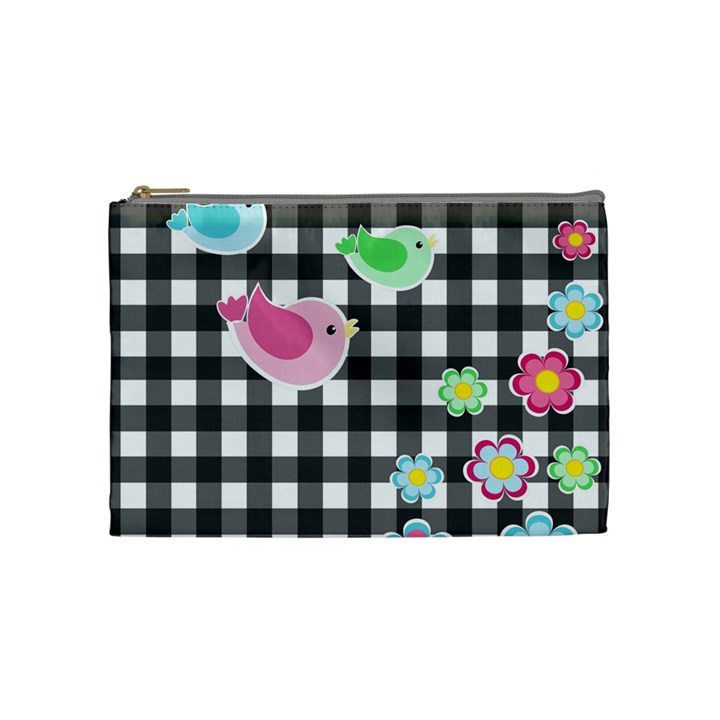 Cute spring pattern Cosmetic Bag (Medium) 