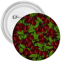 Cherry Jammy Pattern 3  Buttons by Valentinaart