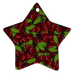 Cherry pattern Ornament (Star)