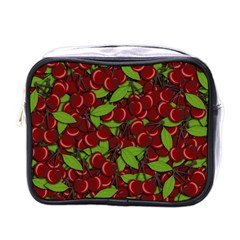 Cherry pattern Mini Toiletries Bags