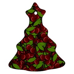 Cherry pattern Ornament (Christmas Tree) 