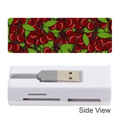 Cherry Pattern Memory Card Reader (stick)  by Valentinaart