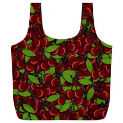 Cherry pattern Full Print Recycle Bags (L) 