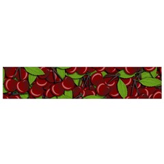 Cherry Pattern Flano Scarf (small) by Valentinaart