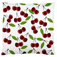 Cherry Pattern Standard Flano Cushion Case (one Side) by Valentinaart