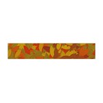 Orange autumn Flano Scarf (Mini) Front