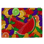 Summer fruits Cosmetic Bag (XXL)  Back