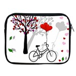 Love design Apple iPad 2/3/4 Zipper Cases Front