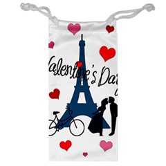 Valentine s Day - Paris Jewelry Bag by Valentinaart