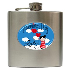 Girls Daydream Hip Flask (6 Oz) by Valentinaart