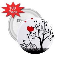 Love Hill 2 25  Buttons (100 Pack)  by Valentinaart