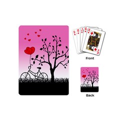 Love Sunrise Playing Cards (mini)  by Valentinaart