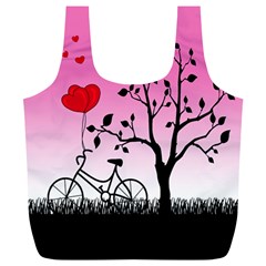 Love Sunrise Full Print Recycle Bags (l)  by Valentinaart