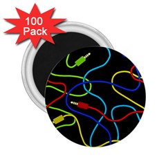 Audio Cables  2 25  Magnets (100 Pack) 