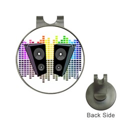 Loudspeakers - Transparent Hat Clips With Golf Markers by Valentinaart