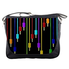 Plug In Messenger Bags by Valentinaart