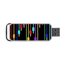Plug In Portable Usb Flash (one Side) by Valentinaart
