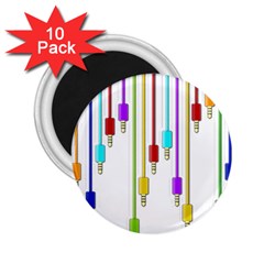 Plug In 2 25  Magnets (10 Pack) 