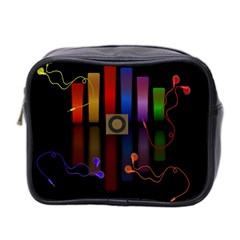 Energy Of The Sound Mini Toiletries Bag 2-side by Valentinaart