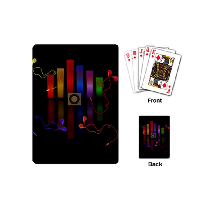 Energy of the sound Playing Cards (Mini) 