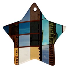 Glass Facade Colorful Architecture Star Ornament (two Sides) by Nexatart