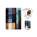 Glass Facade Colorful Architecture Playing Cards (Mini)  Back