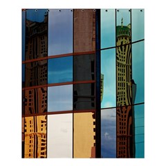 Glass Facade Colorful Architecture Shower Curtain 60  X 72  (medium)  by Nexatart