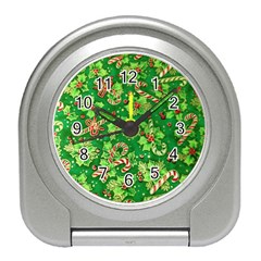 Green Holly Travel Alarm Clocks