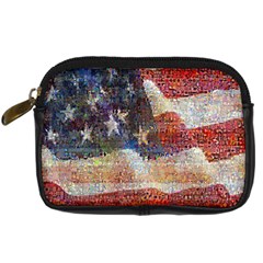 Grunge United State Of Art Flag Digital Camera Cases