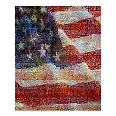 Grunge United State Of Art Flag Shower Curtain 60  X 72  (medium) 