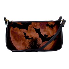 Halloween Card Scrapbook Page Shoulder Clutch Bags by Nexatart