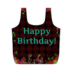 Happy Birthday! Full Print Recycle Bags (m) 