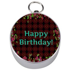 Happy Birthday! Silver Compasses