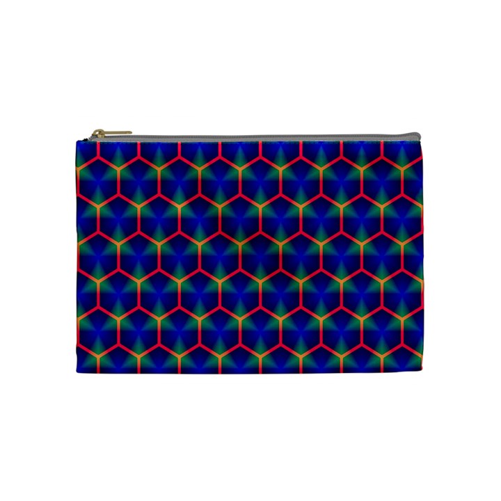 Honeycomb Fractal Art Cosmetic Bag (Medium) 