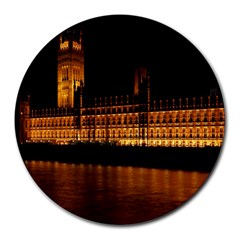 Houses Of Parliament Round Mousepads