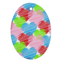 Holidays Occasions Valentine Ornament (oval)