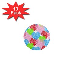 Holidays Occasions Valentine 1  Mini Magnet (10 Pack)  by Nexatart