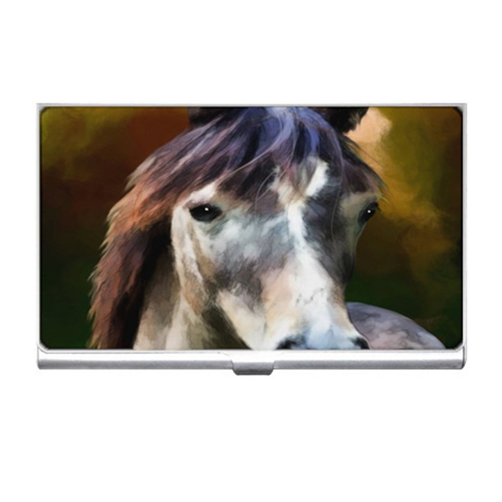 Horse Horse Portrait Animal Business Card Holders