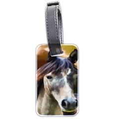 Horse Horse Portrait Animal Luggage Tags (two Sides)