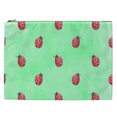 Ladybug Pattern Cosmetic Bag (xxl)  by Nexatart