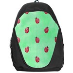 Ladybug Pattern Backpack Bag Front
